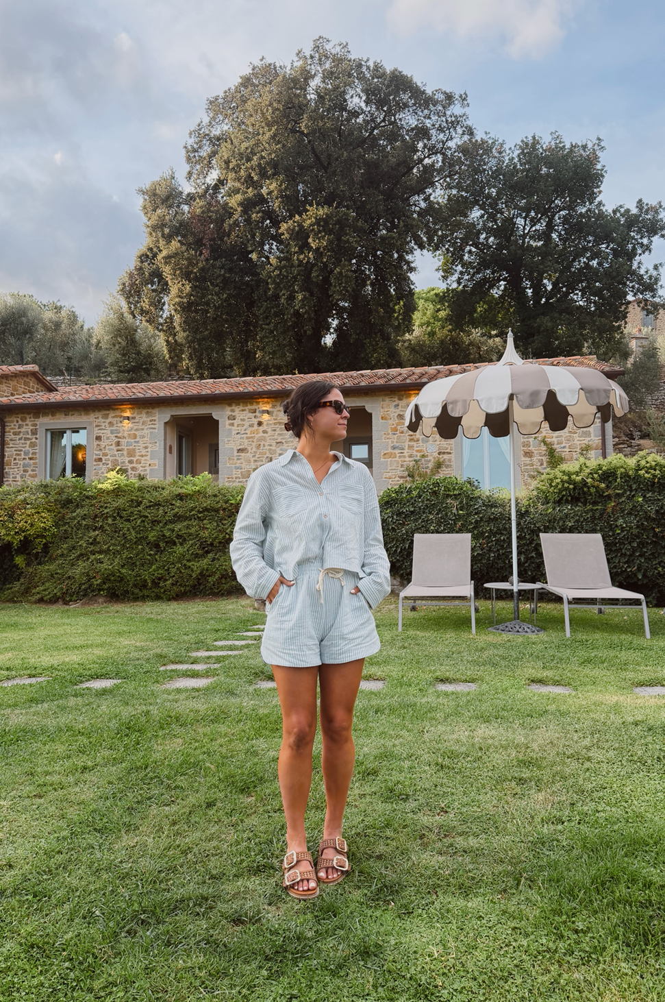 Toscana Stripe Shorts