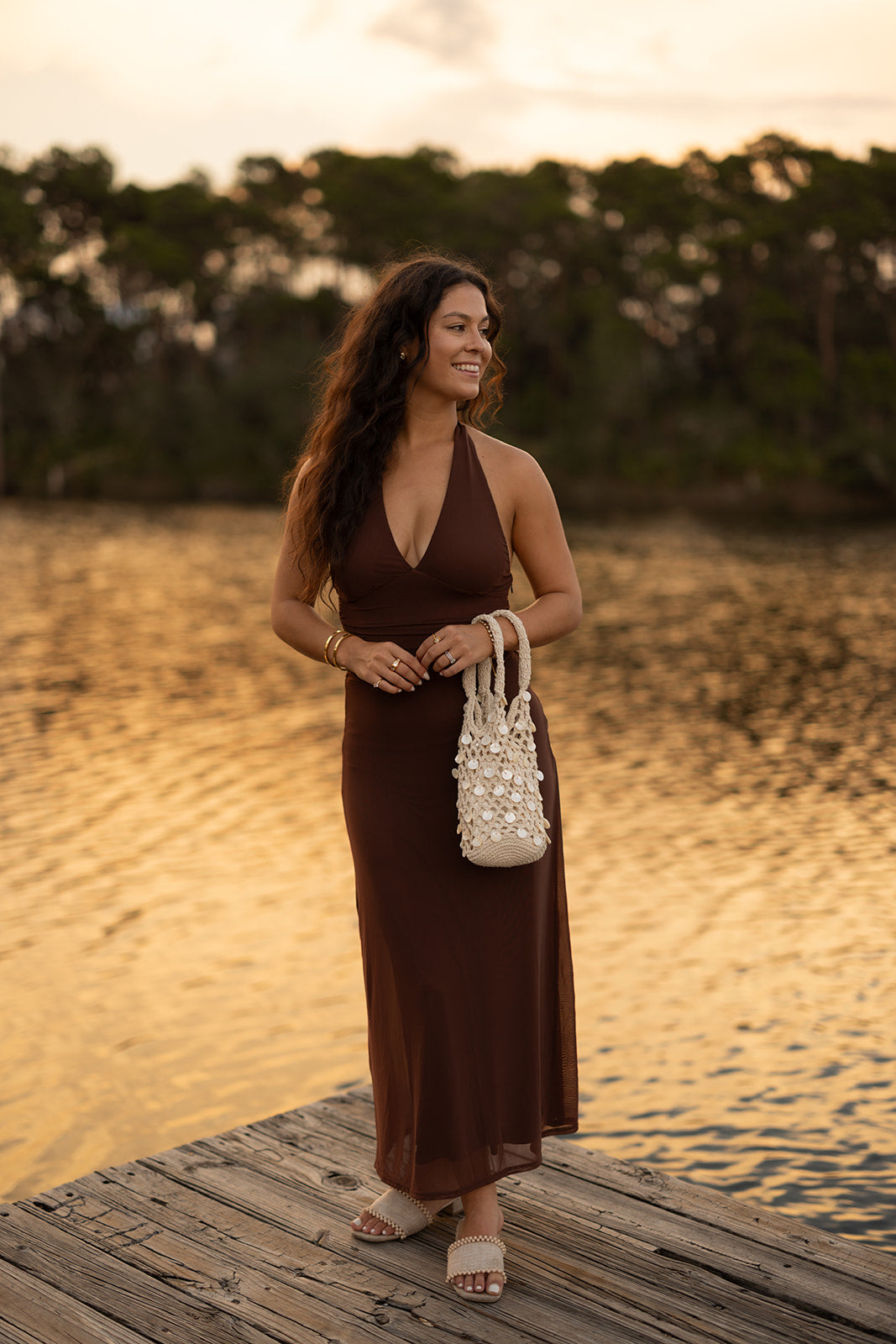 Celine Halter Dress