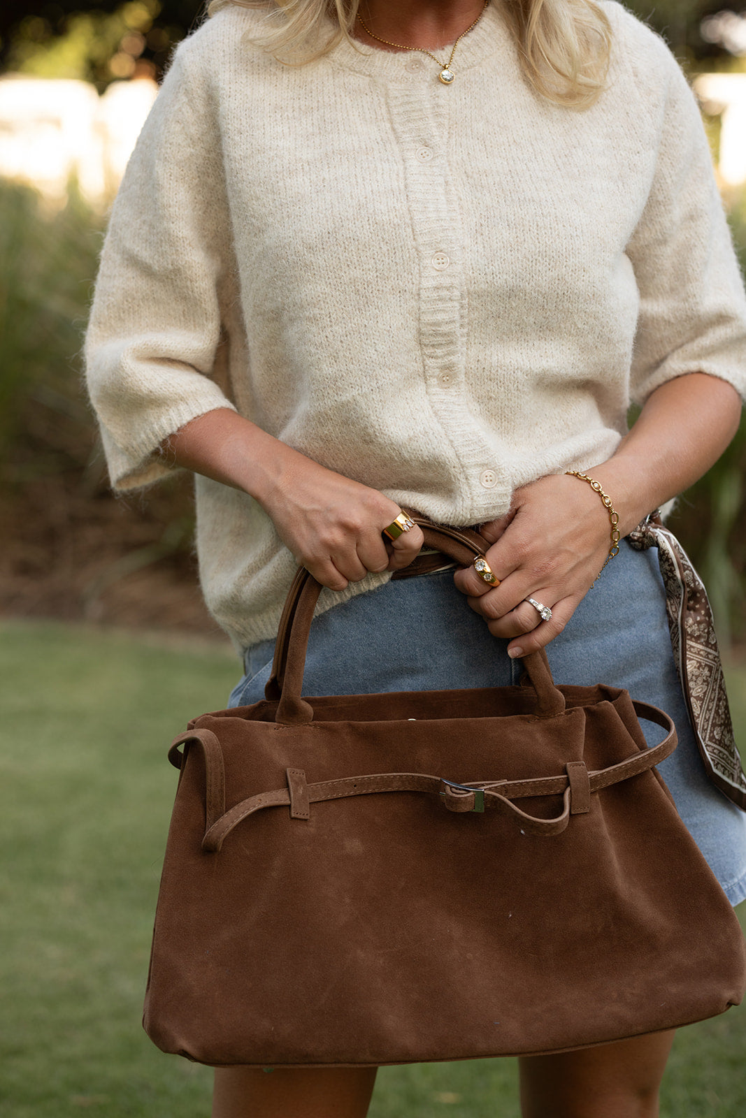 Amy Suede Bag