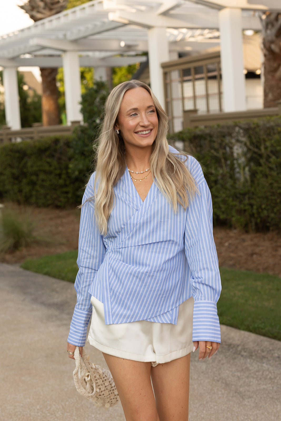 Provence Wrap Top