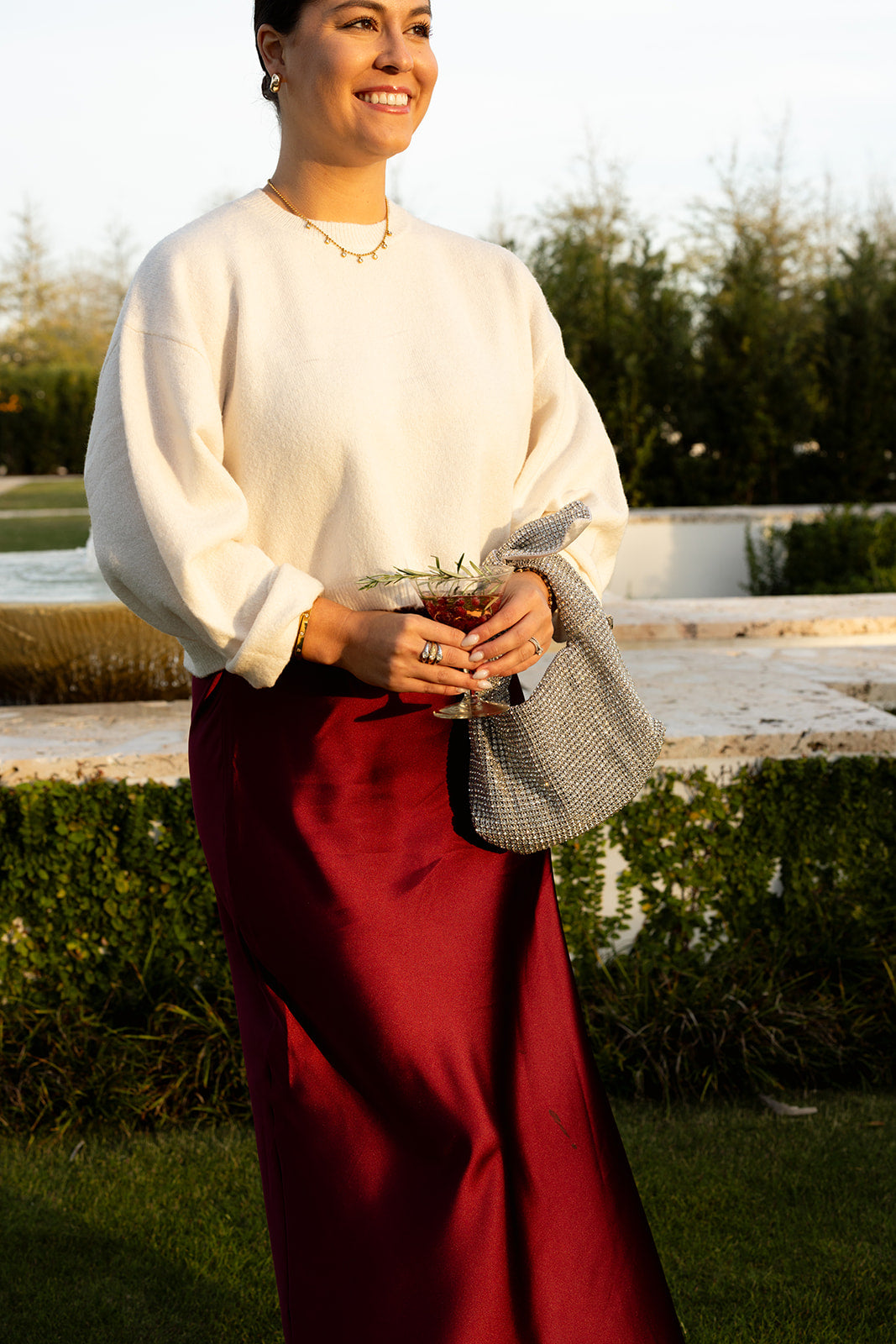 Holiday Cheers Bow Bag