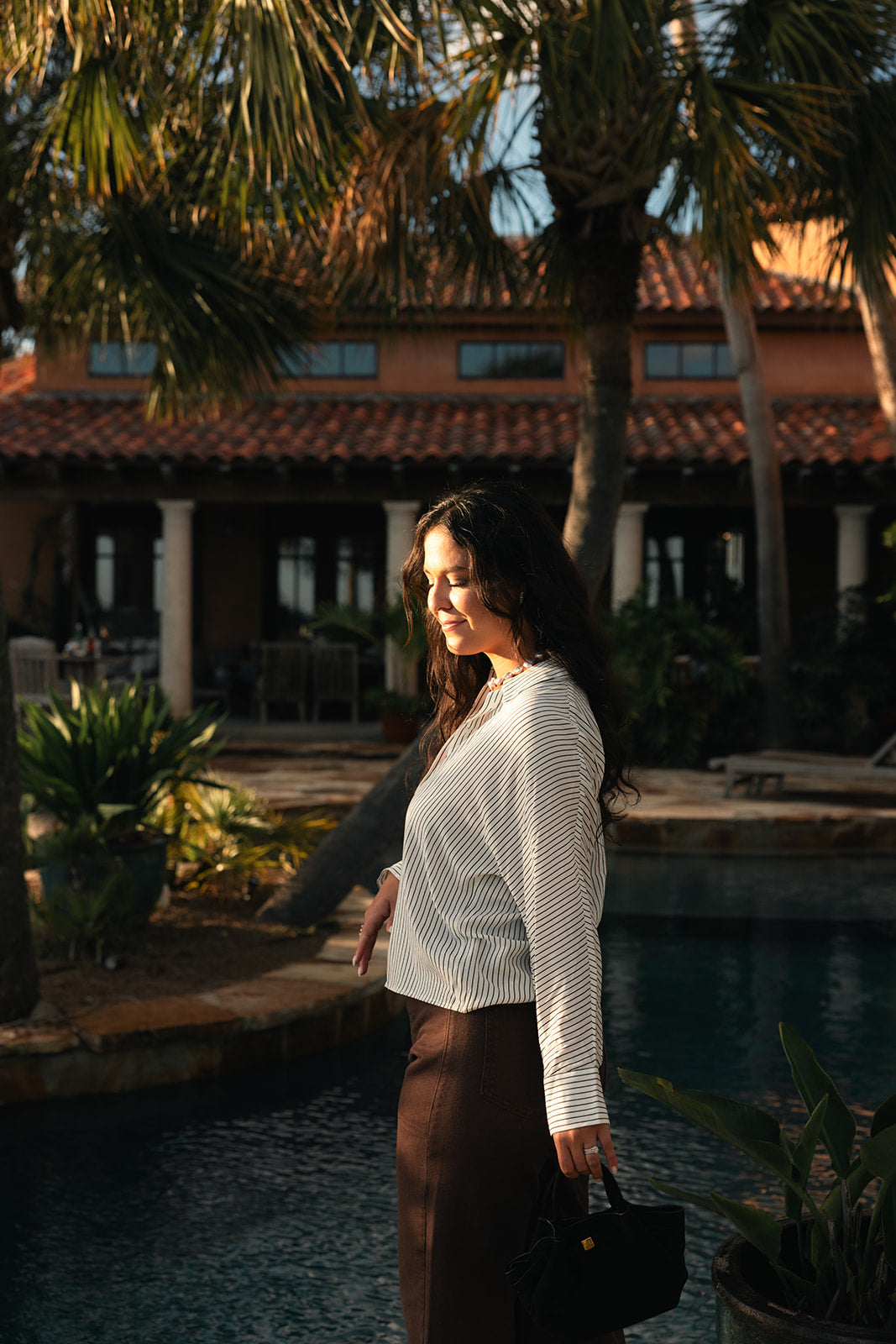 Vino Button Down Top