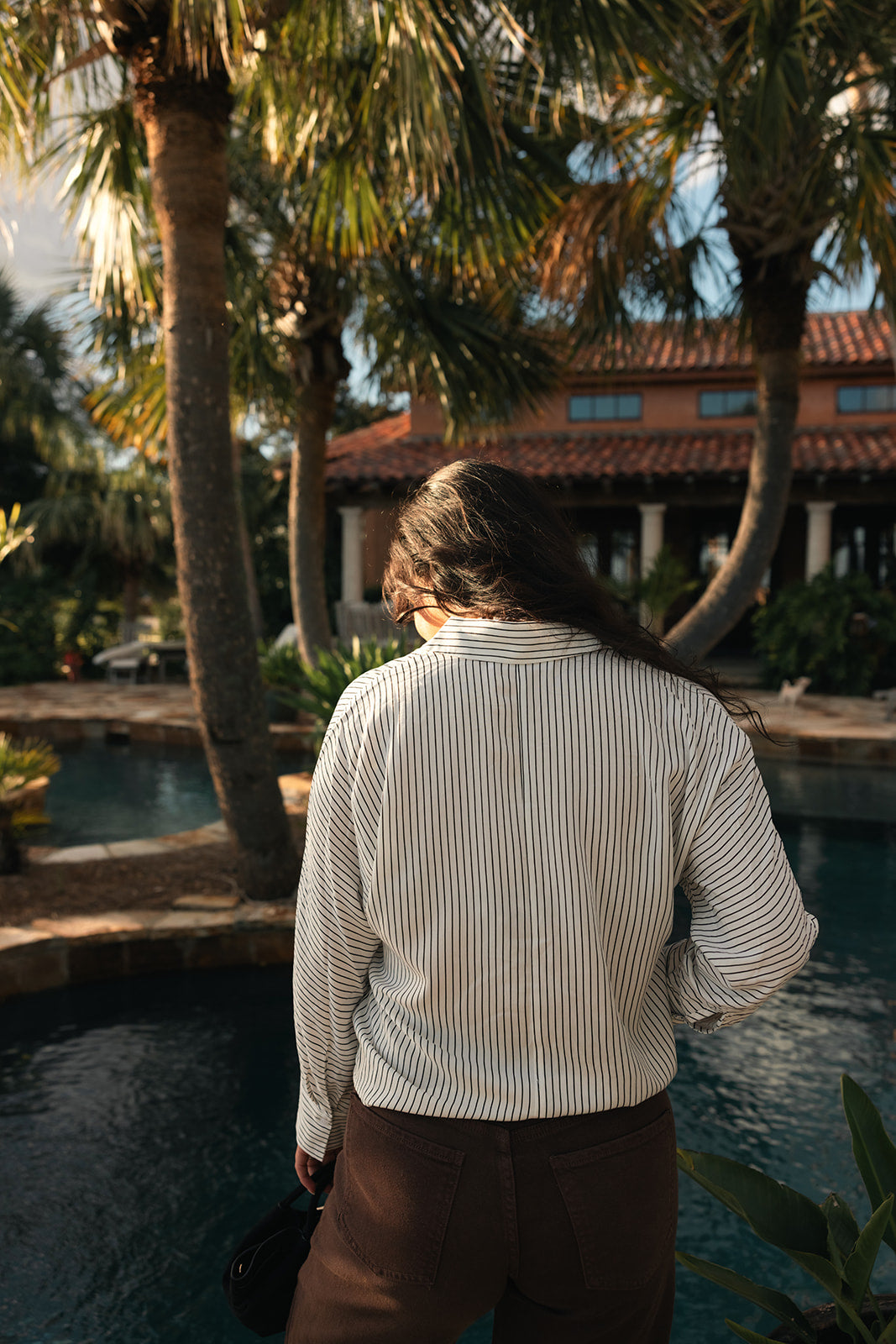 Vino Button Down Top