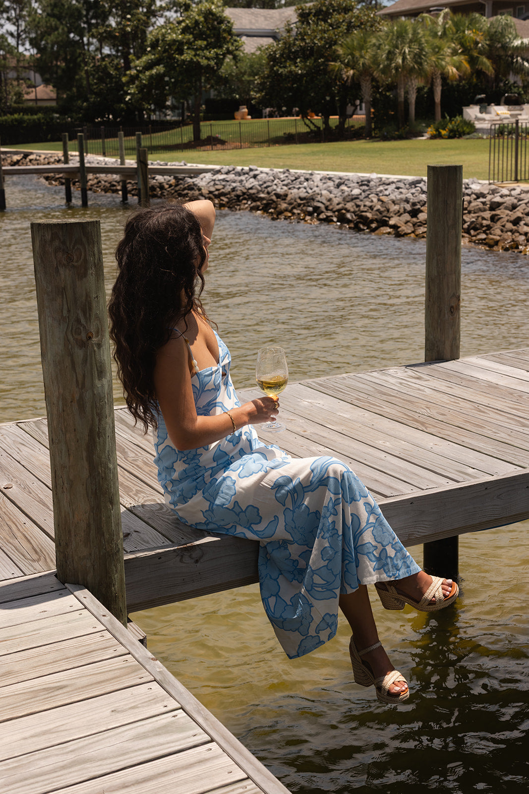 Villa Flora Maxi Dress