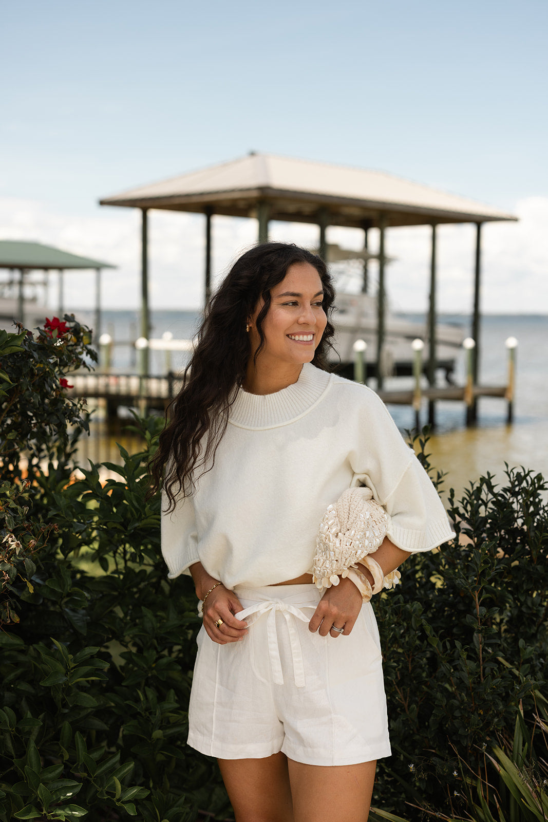 Marseille Mock Neck Top