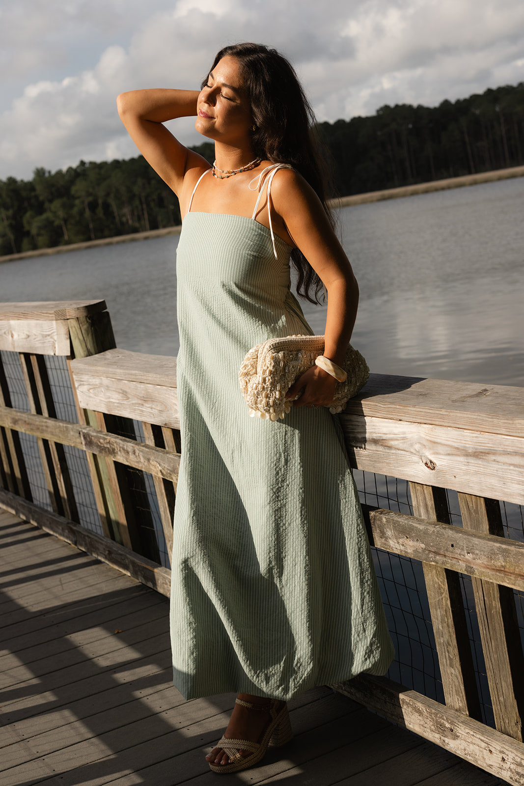 Augusta Stripe Dress