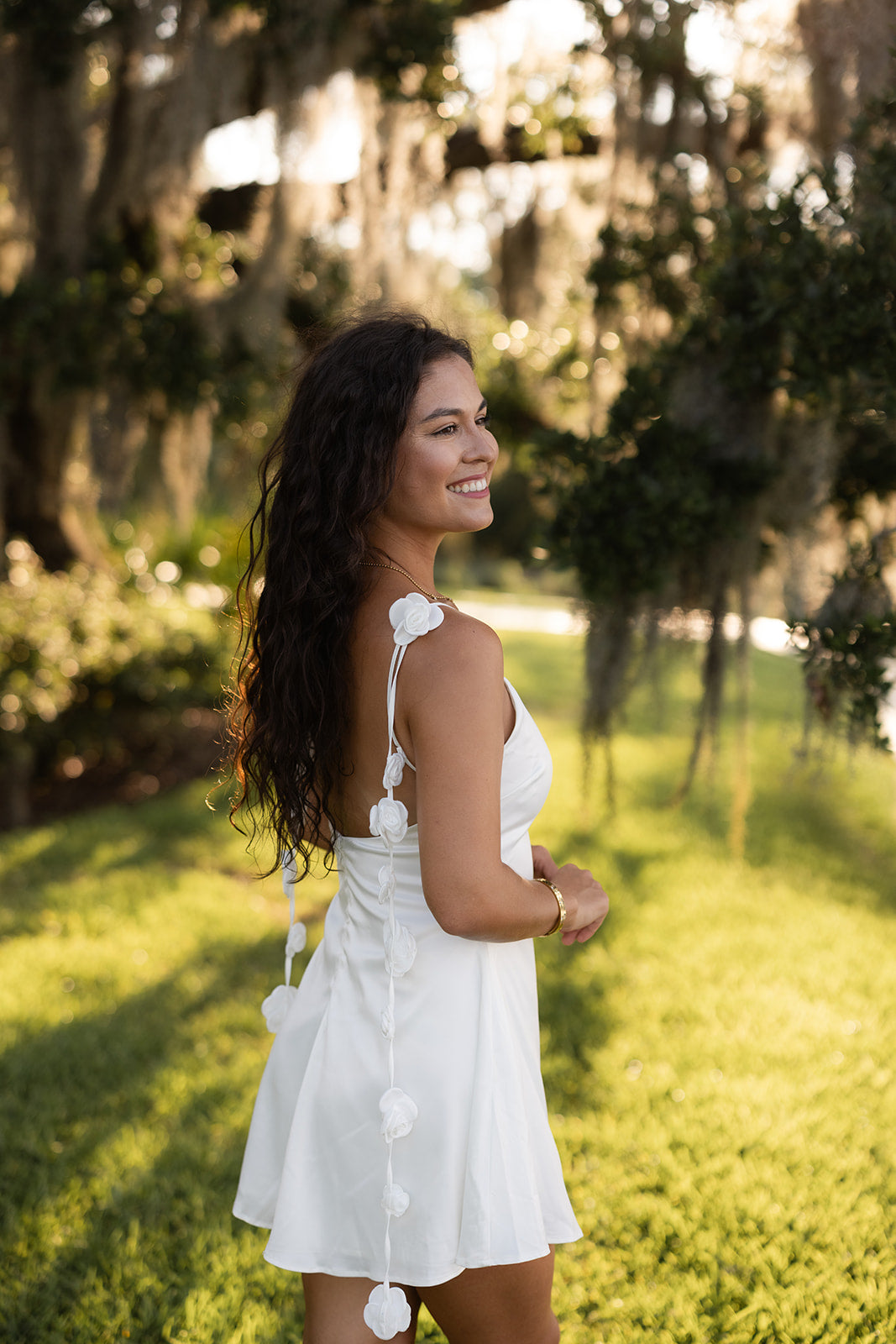 Petals & Prosecco Mini Dress