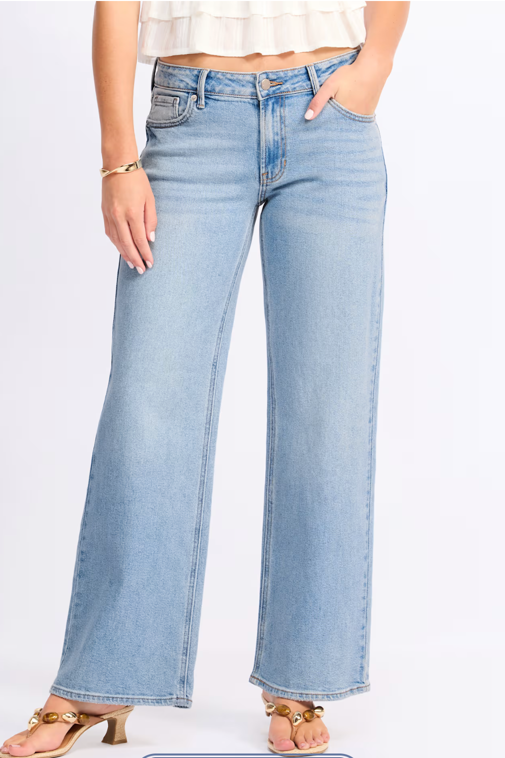 Low Rise Relaxed Straight Leg Size 8