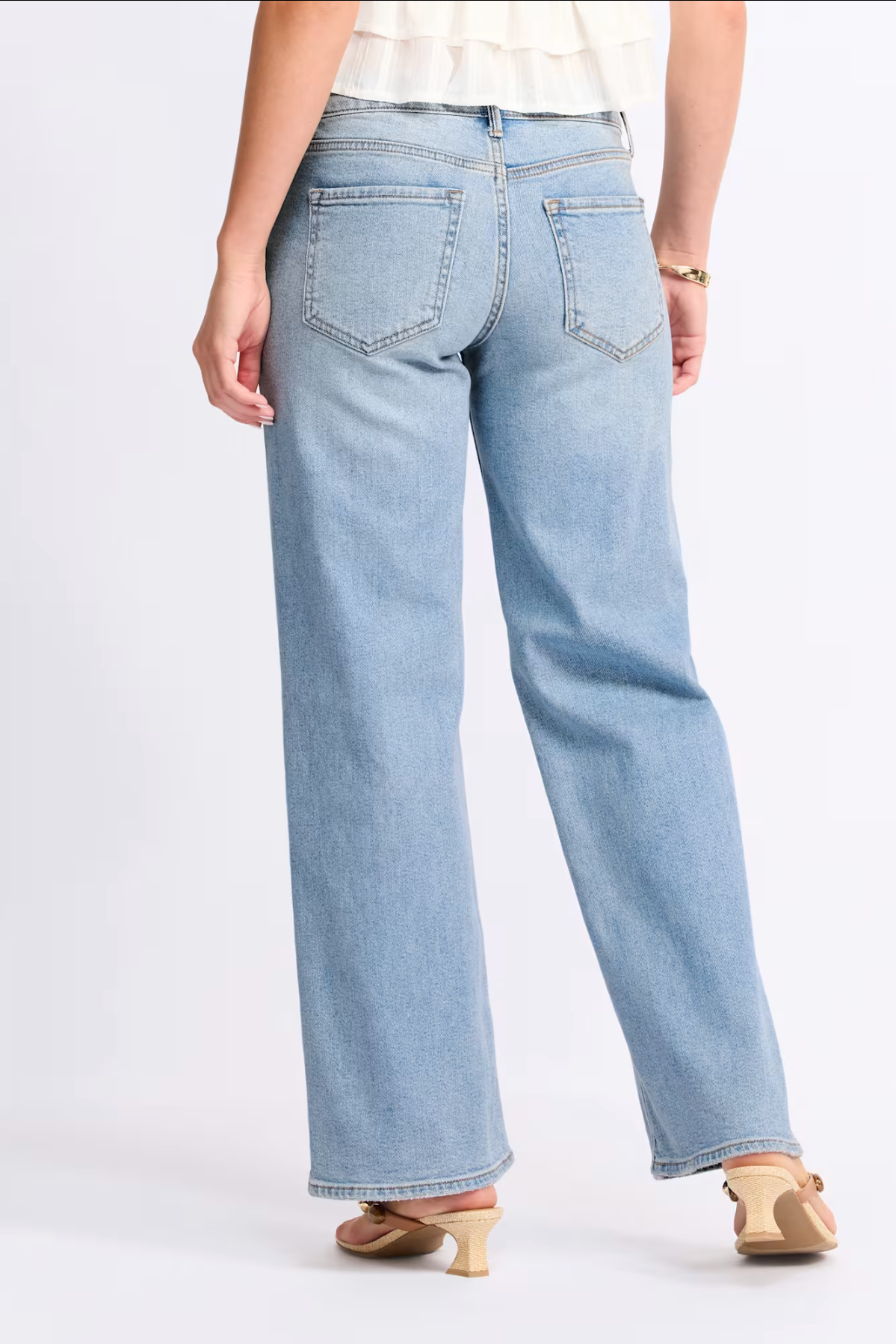 Low Rise Relaxed Straight Leg Size 8