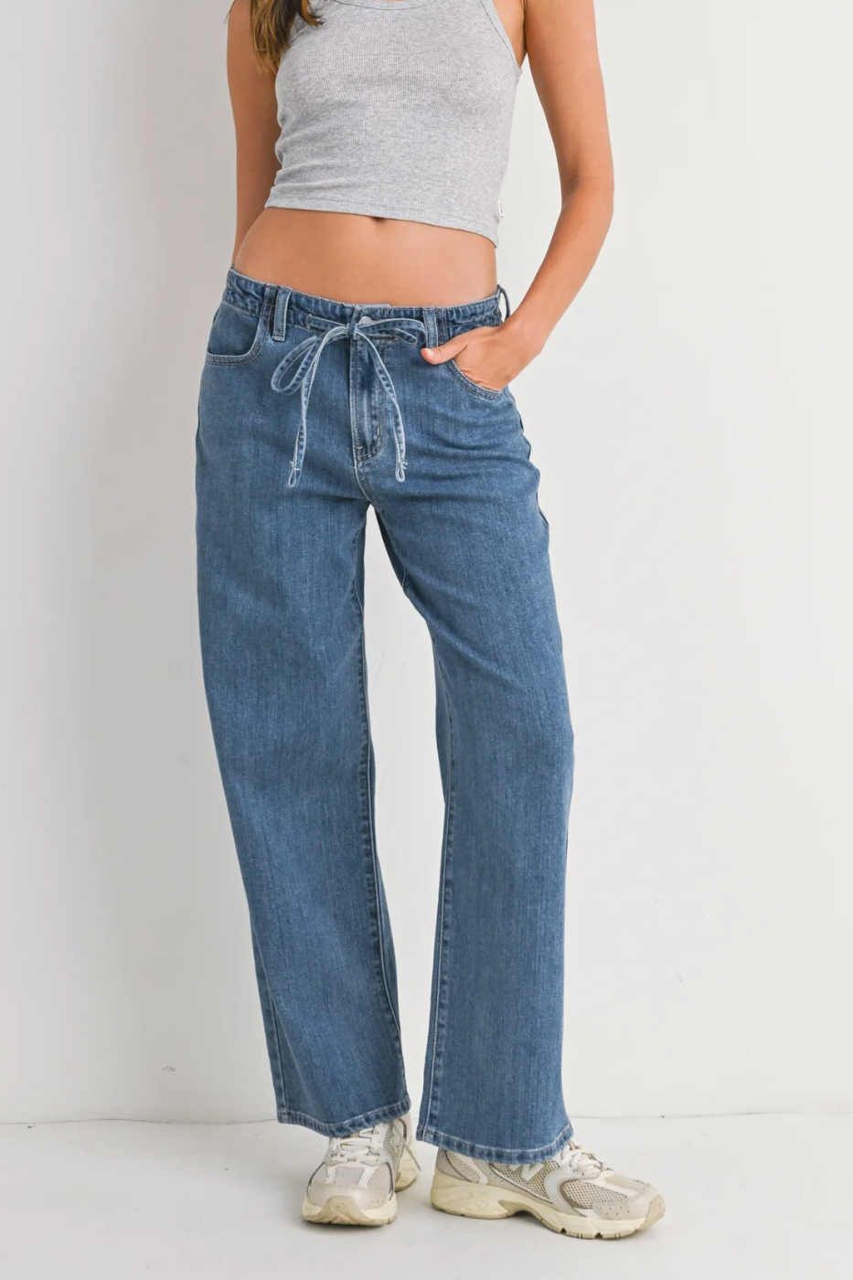 Drawstring Wide Leg Size 29