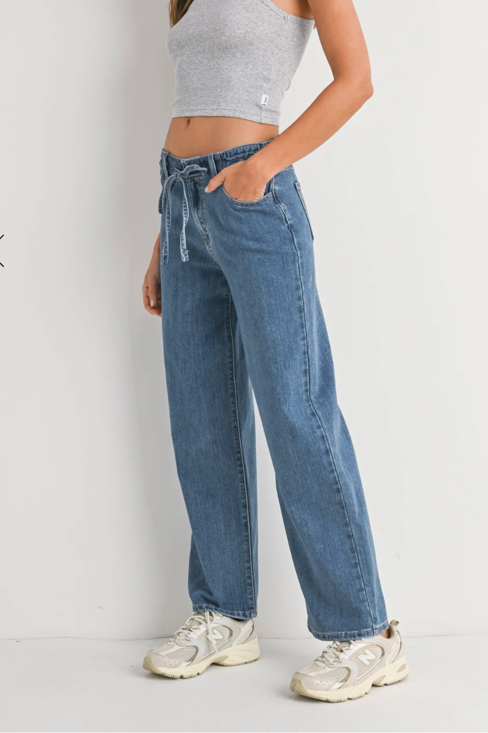 Drawstring Wide Leg Size 29