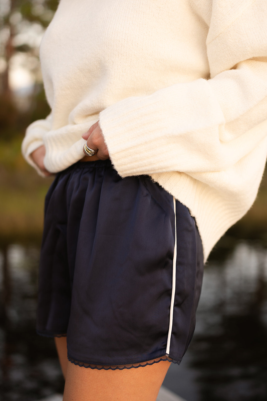 Indie Navy Shorts
