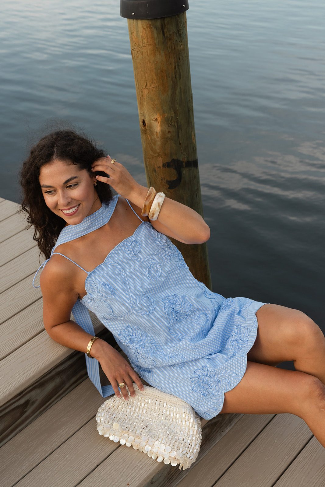 Capri Scarf Mini Dress