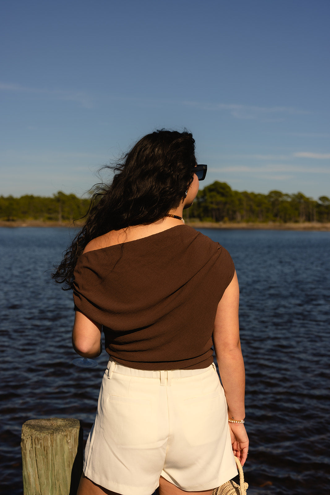 Harbor One Shoulder Top