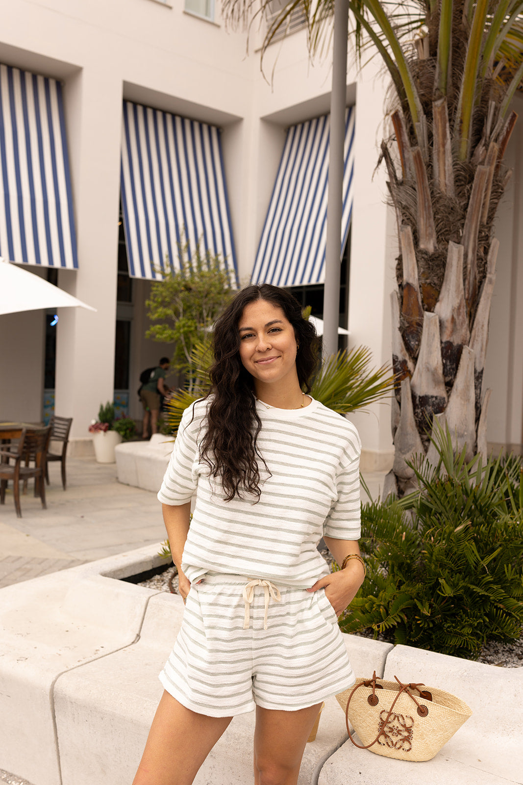 Relaxed Stripe Set