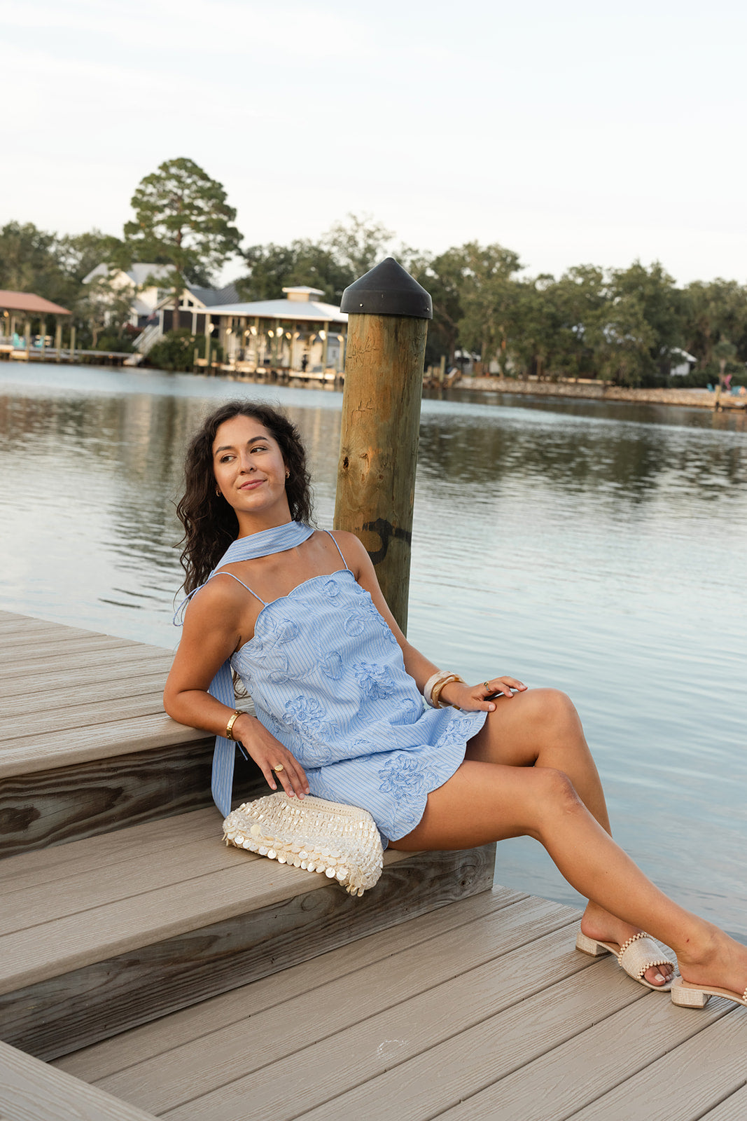 Capri Scarf Mini Dress
