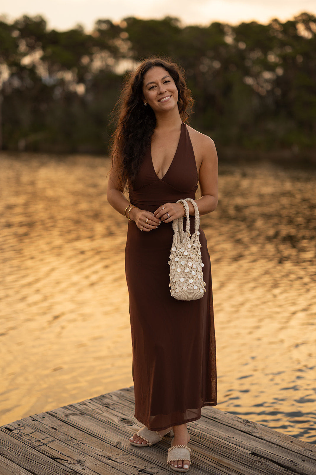 Celine Halter Dress
