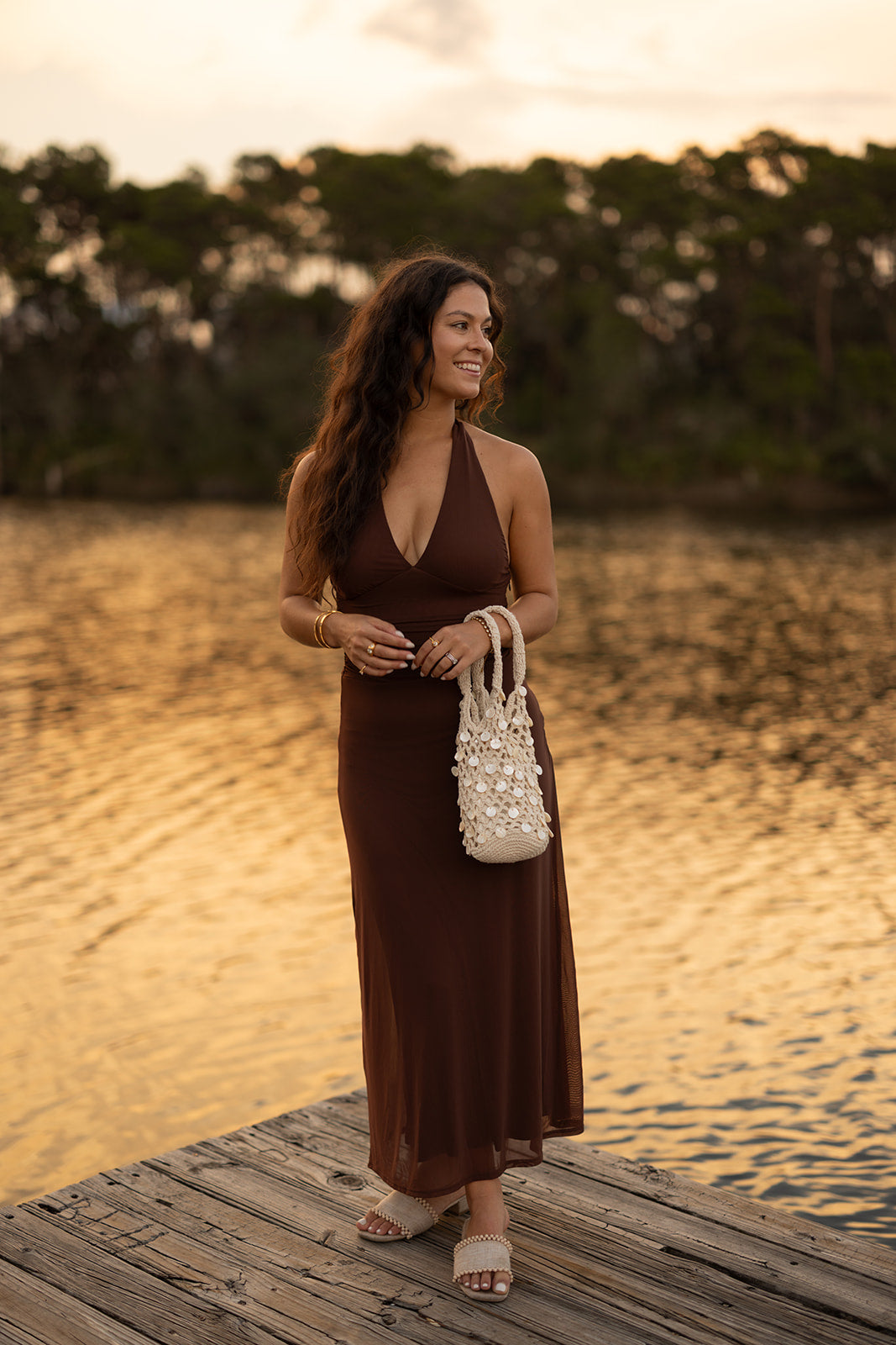 Crochet Shell Bucket Bag