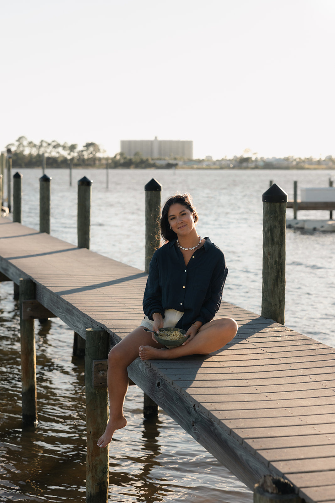 Apertivo Button Down Top