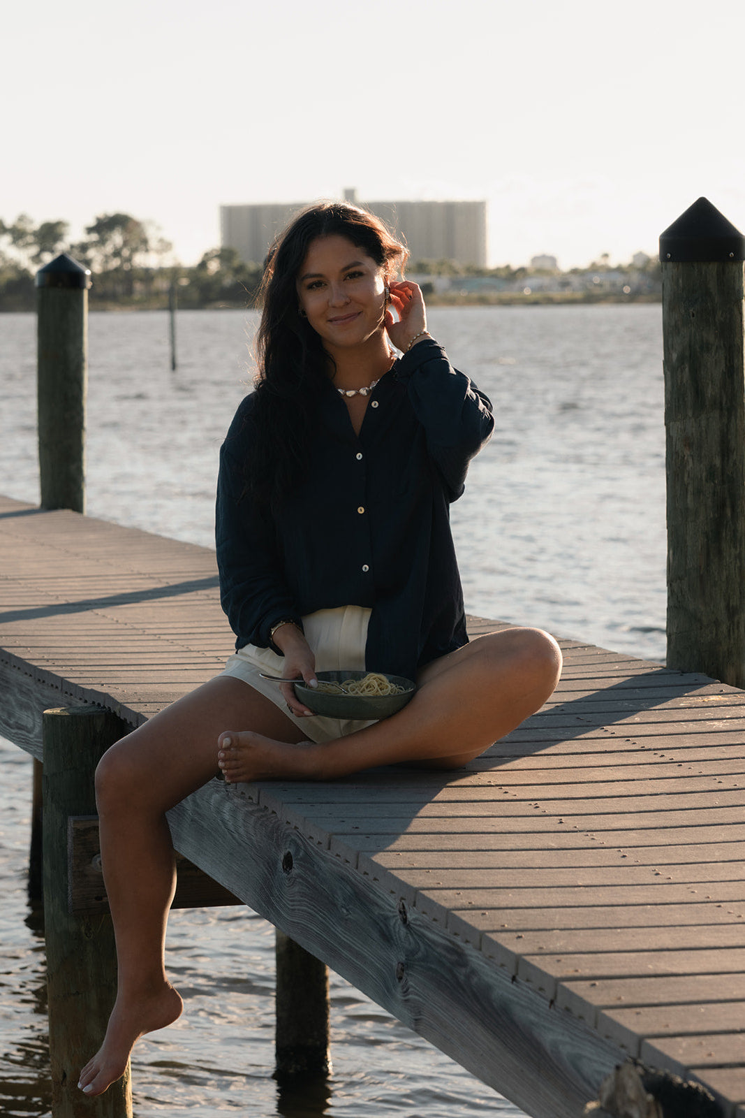 Apertivo Button Down Top