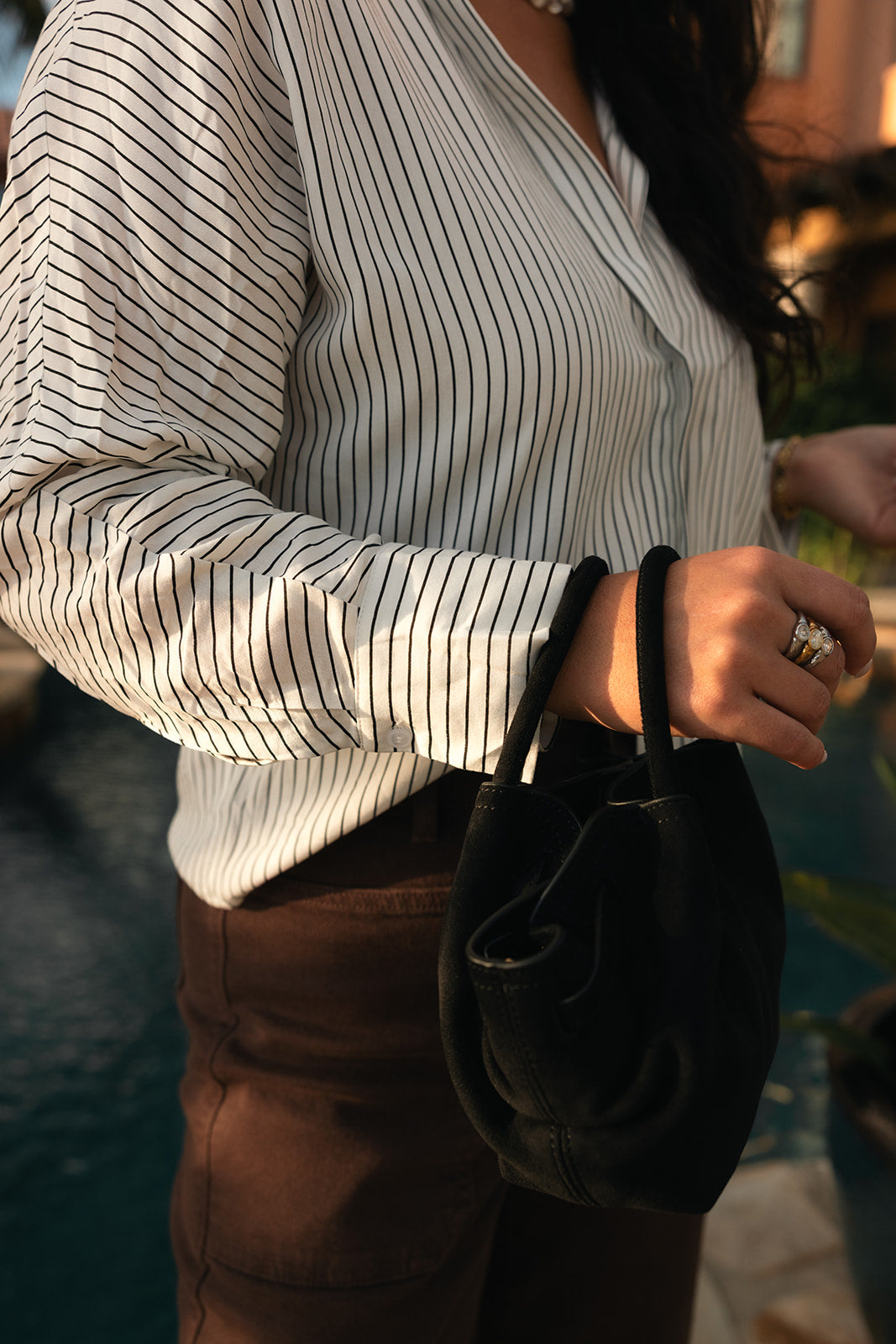 Vino Button Down Top