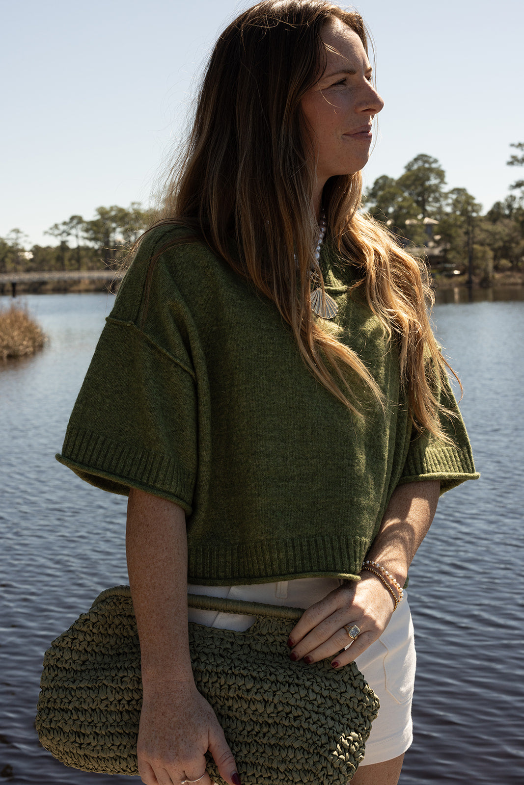 Marseille Mock Neck Top