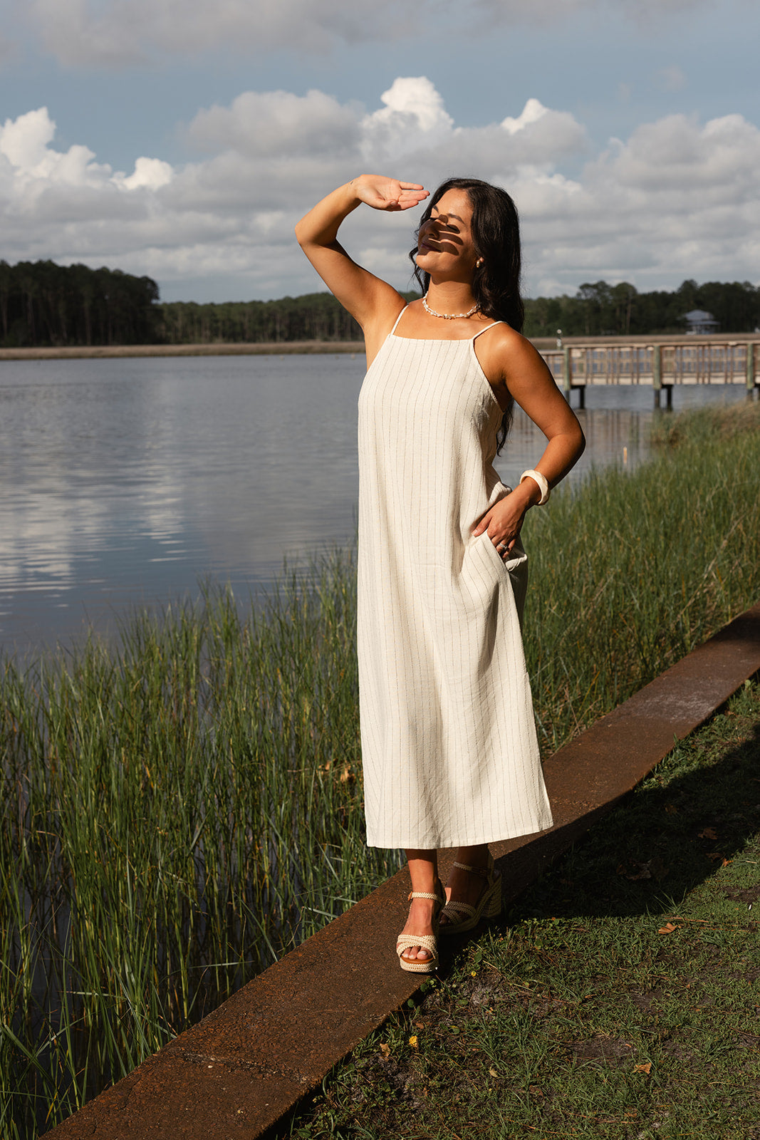 Dune Linen Dress