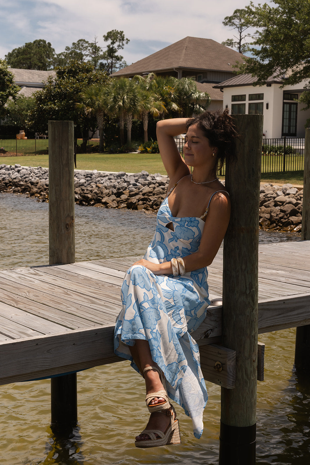 Villa Flora Maxi Dress