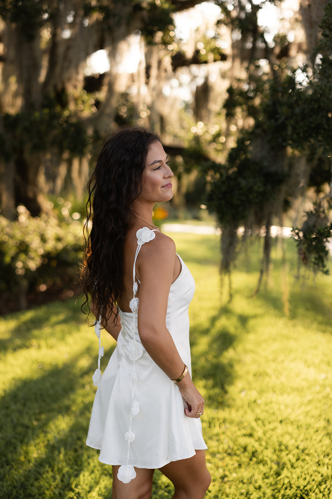 Petals & Prosecco Mini Dress
