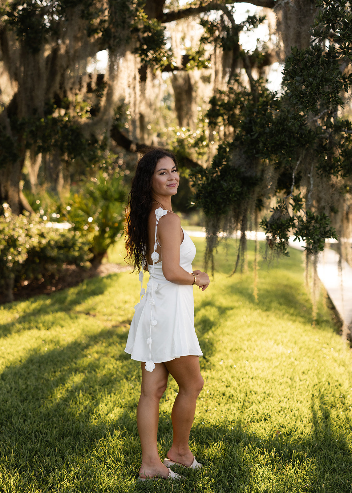 Petals & Prosecco Mini Dress