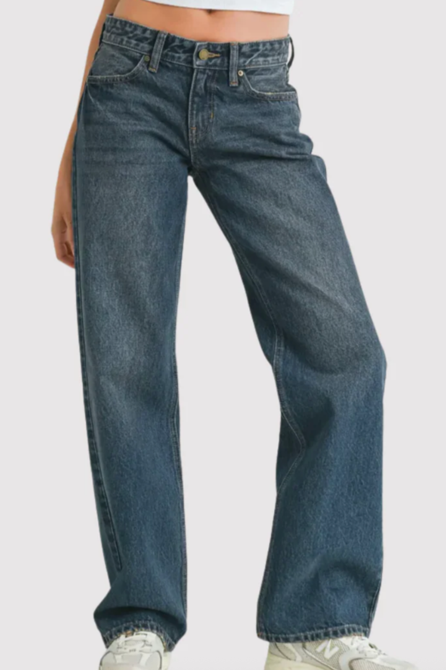 Low Rise Relaxed Straight Leg Size 28