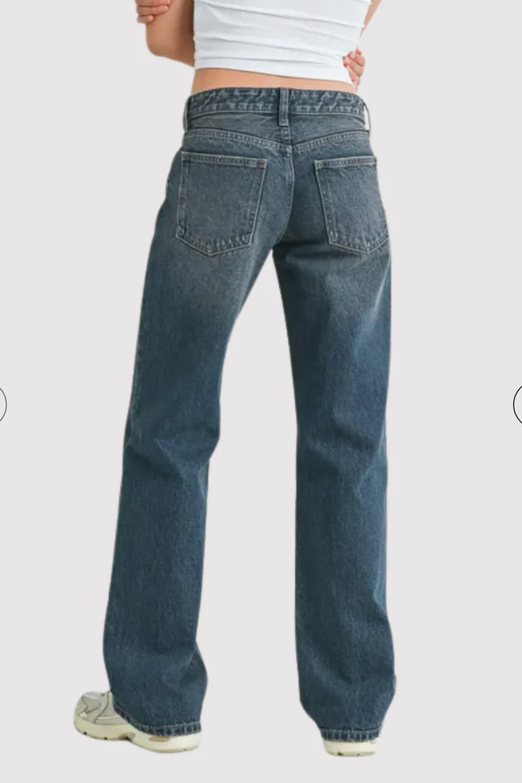 Low Rise Relaxed Straight Leg Size 28