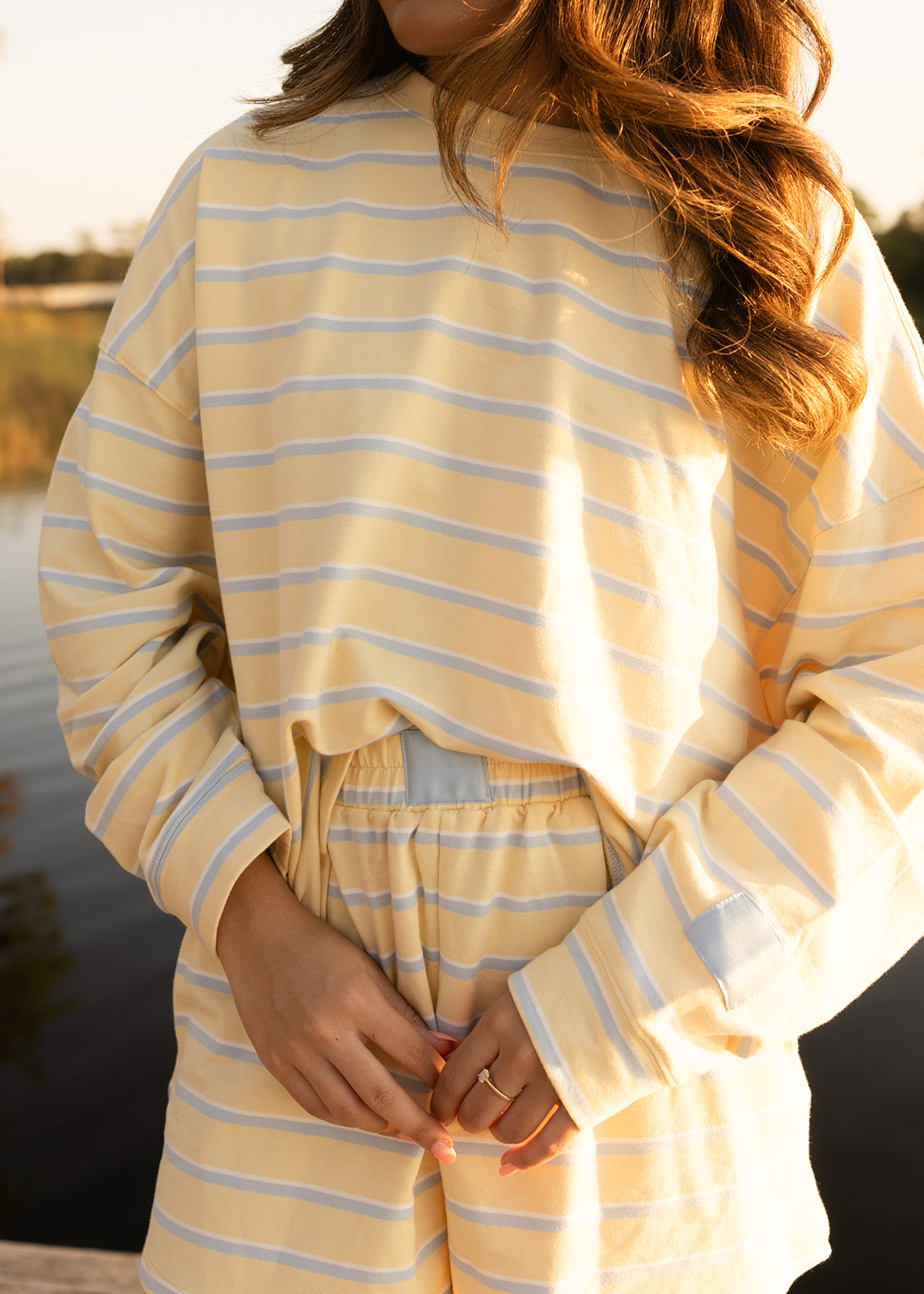 The Club Stripe Set