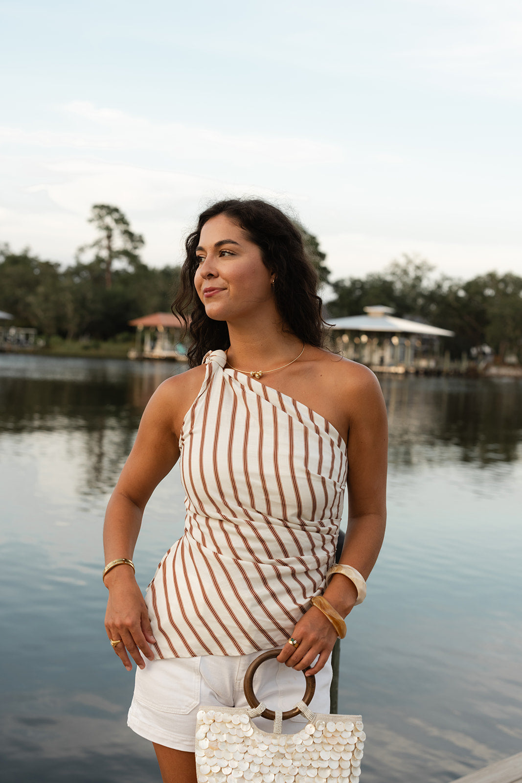 Sicily Stripe Top