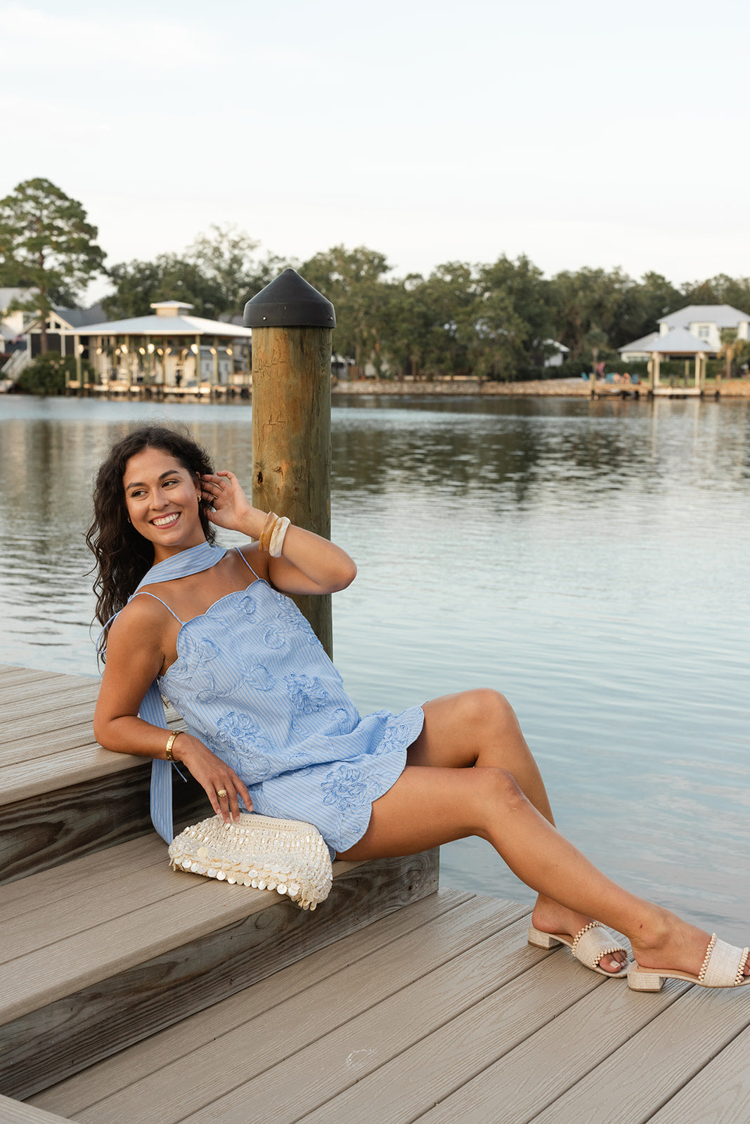 Capri Scarf Mini Dress
