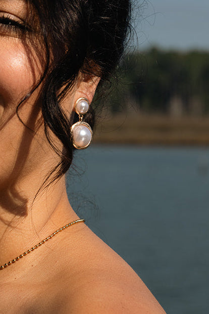Lucia Pearl Earrings