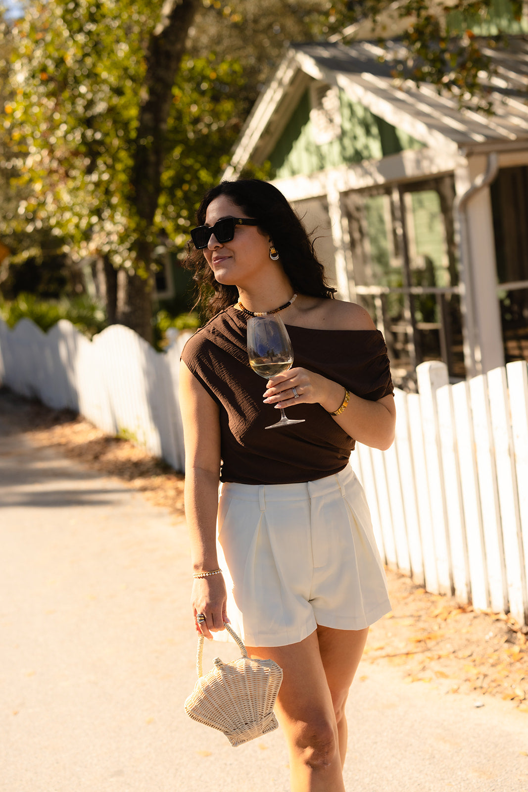 Harbor One Shoulder Top