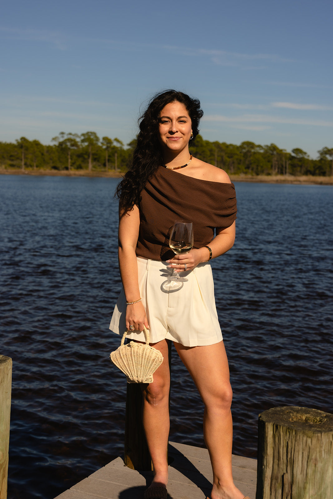 Harbor One Shoulder Top