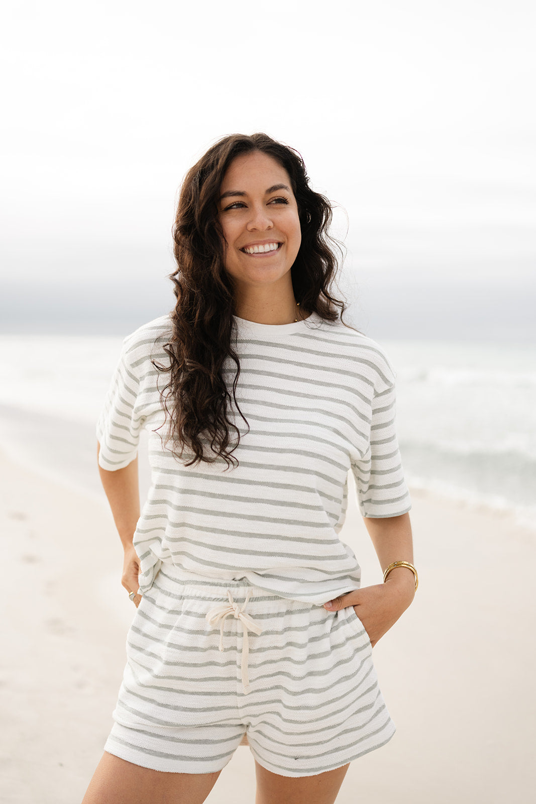 Relaxed Stripe Set