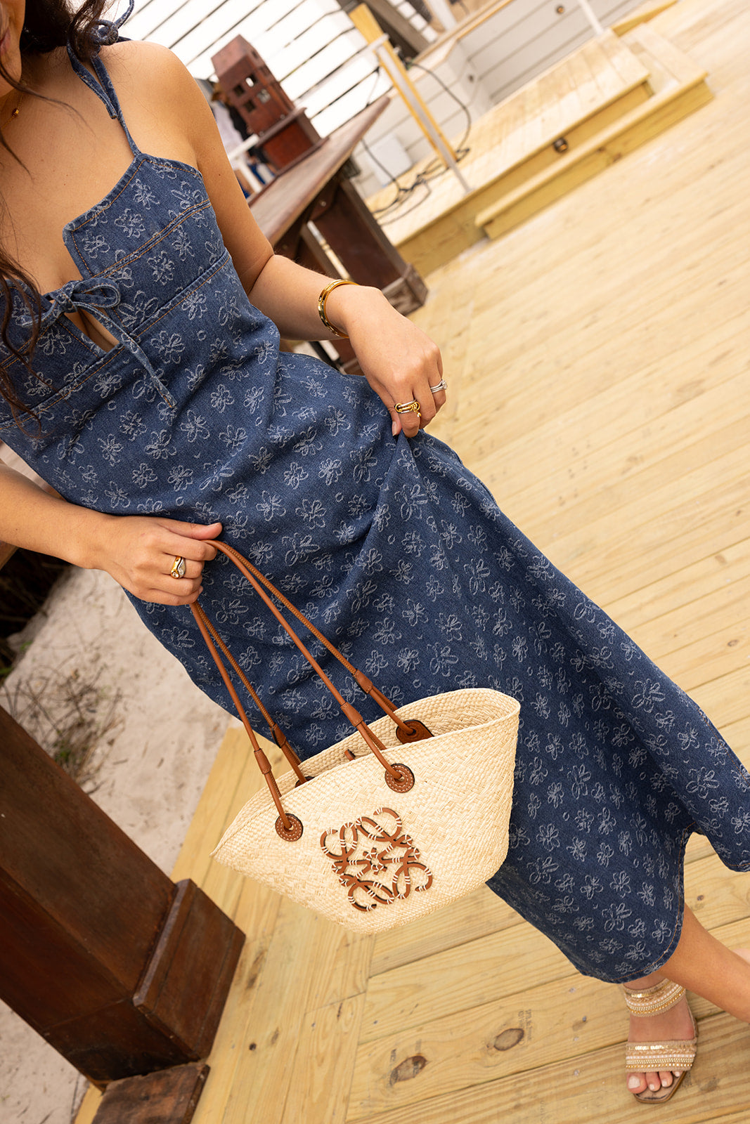 Daisy Denim Dress