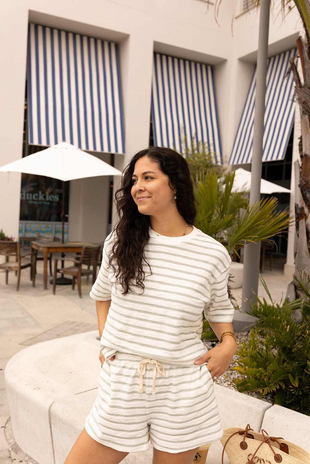 Relaxed Stripe Set